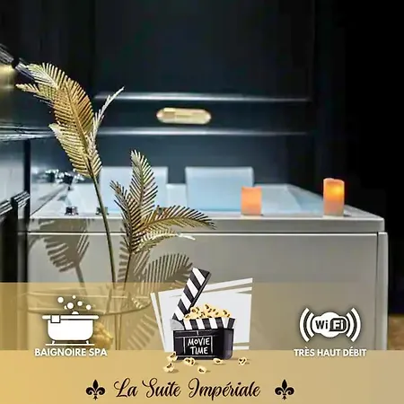 Escale A Bali Jacuzzi - Cinema - Self Check-in Apartment *